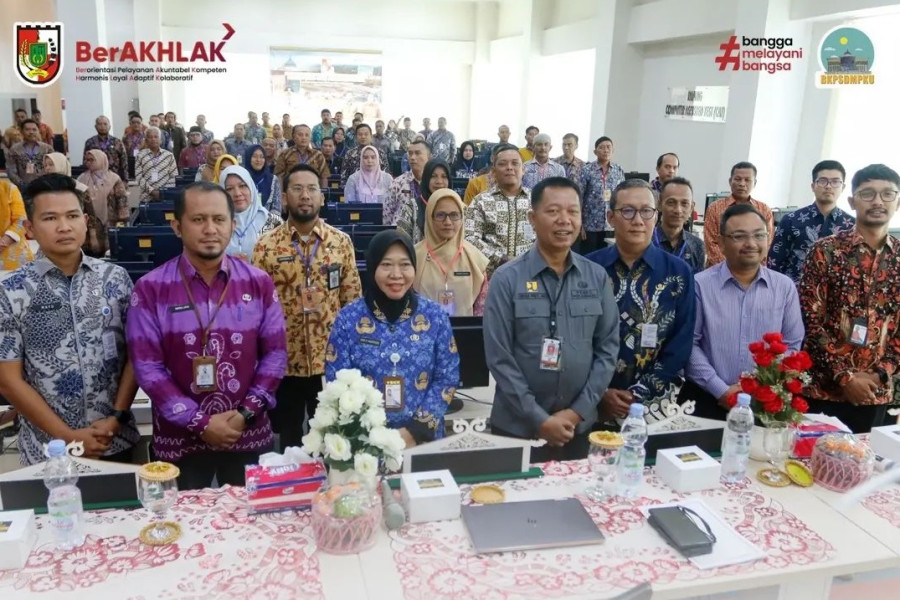 BKPSDM Pekanbaru Menggelar Ujian Dinas dan Ujian Penyesuaian Kenaikan Pangkat
