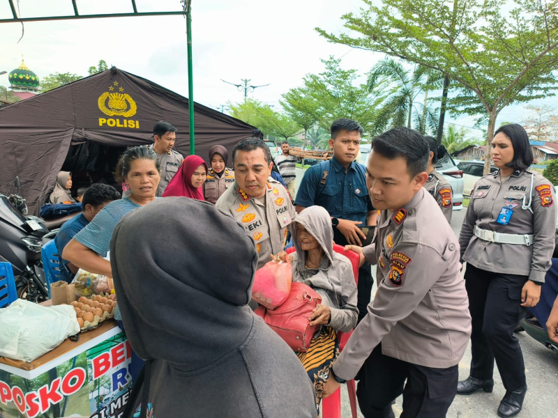 Banjir Rumbai, 1.508 KK Mengungsi, Polda Riau Kerahkan Bantuan untuk Korban