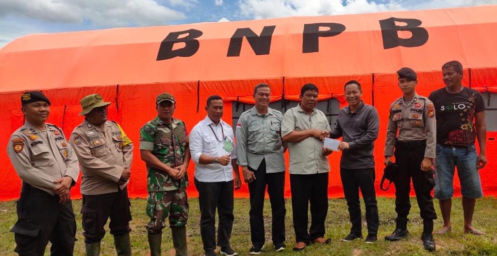 Banjir Mempura, Ketua DPRD Siak Turun dan Fasilitasi Pertemuan dengan PT AA