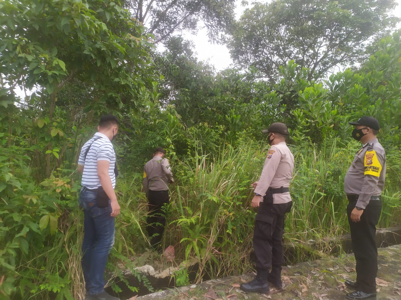 Polsek Pangkalan Kerinci Galakkan Patroli Daerah Rawan Karhutla
