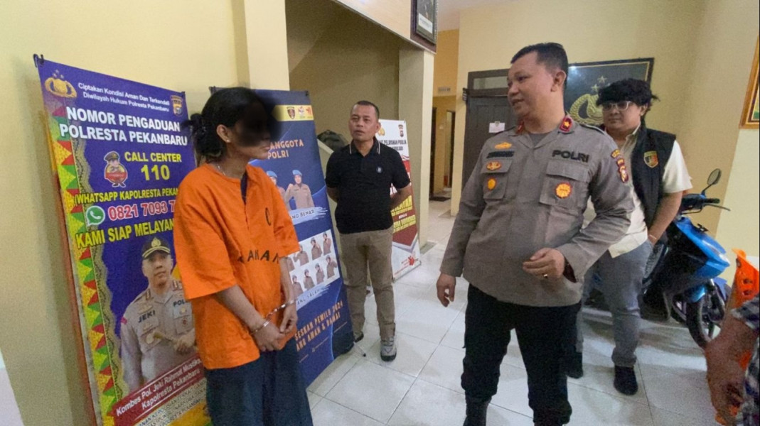 Bobol Kos-kosan Untuk Beli Narkoba, Ibu Hamil di Pekanbaru Ditangkap Polisi