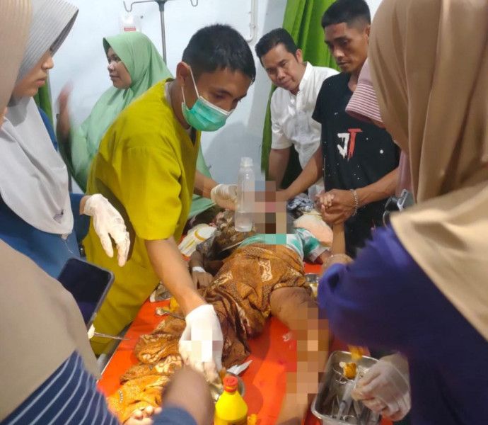 Aksi Heroik Ibu Selamatkan Anak dari Serangan Buaya di Rokan Hilir