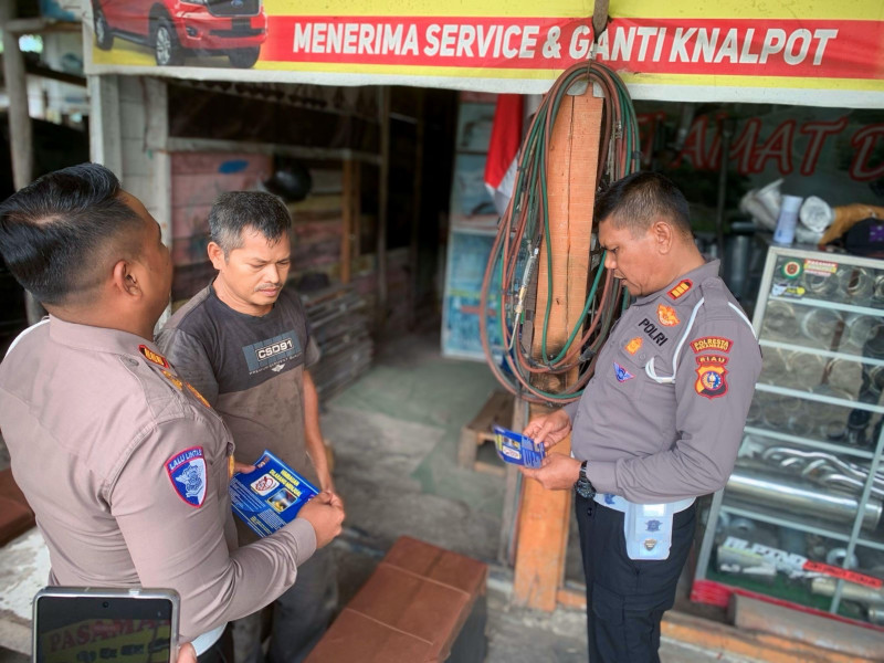 Ciptakan Ramadhan Kondusif, Polresta Pekanbaru Gencar Sosialisasikan Anti Knalpot Brong