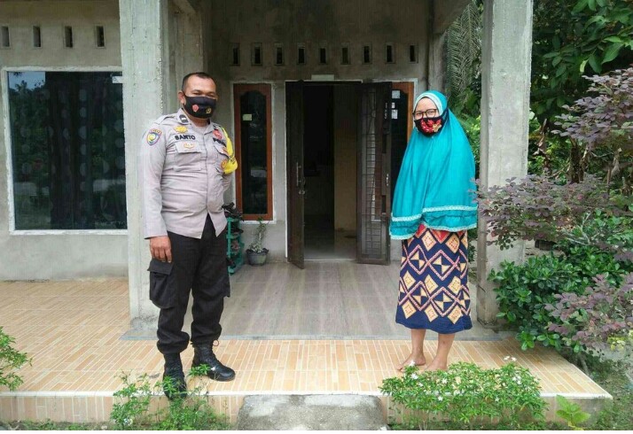 Sebelum Dimulai, Polsek Bandar Sei Kijang Cek Lokasi Kampanye Paslon