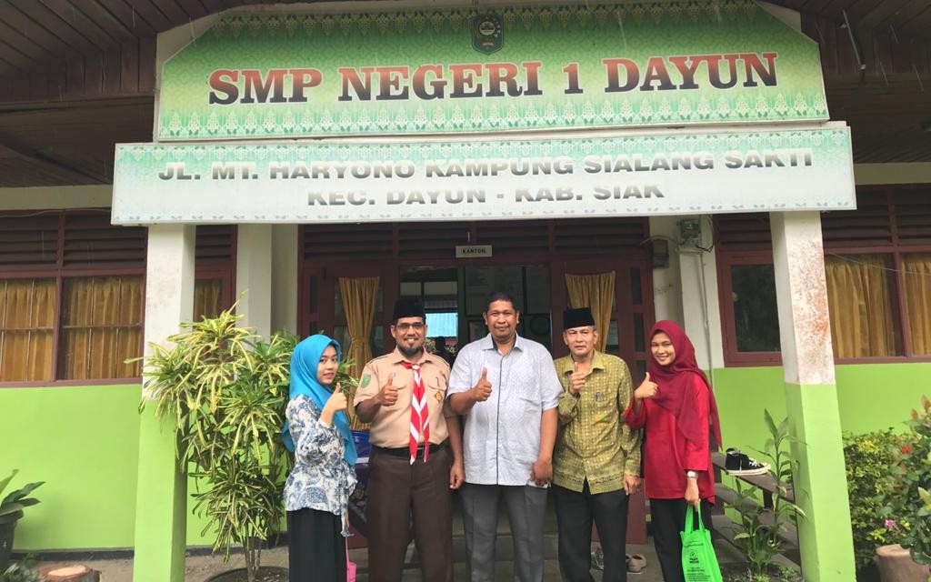 Sosialisasi ke SMP, SMK Dirgantara Riau Kenalkan Keunggulan