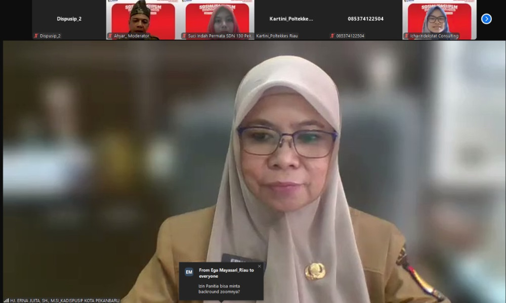 Gelar Sosialisasi IPLM, Dispusip Pekanbaru Ajak Pustakawan Tingkatkan Kualitas Layanan