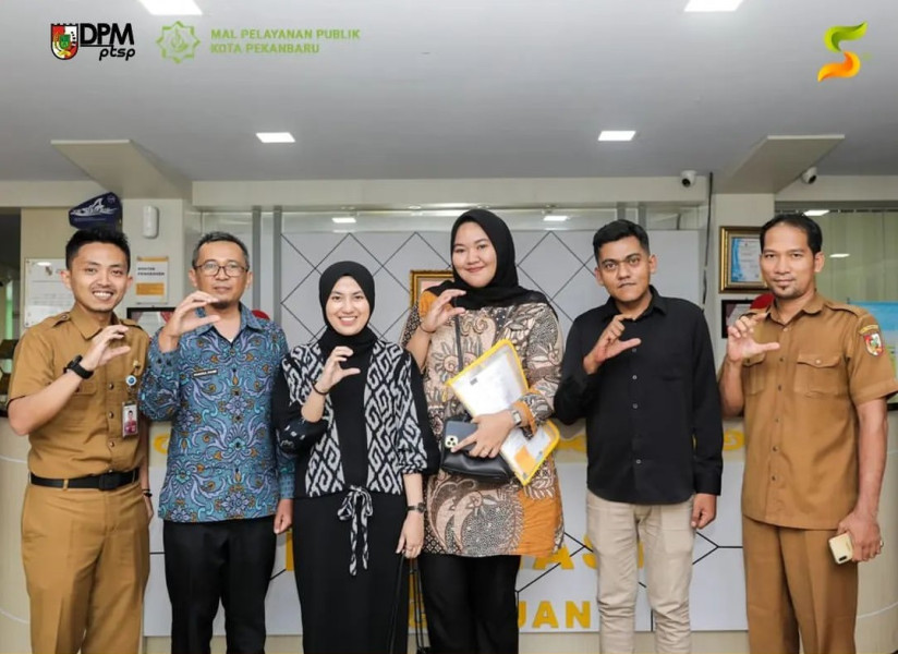 Bahas Promosi Penanaman Modal, DPMPTSP Bukittinggi Berkunjung ke  DPMPTSP Pekanbaru
