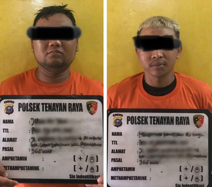 Polisi Ringkus Dua Jambret Kalung Emas di Pekanbaru, Korban Alami Luka