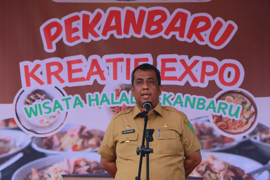 Buka Kreatif Expo Pekanbaru, Pj Walikota Beri Dukungan Penuh pada UMKM