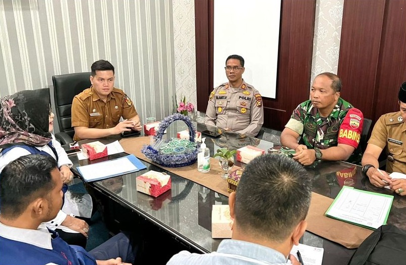 Musyawarah Sekaligus Donor Darah bersama PMI Sempena HUT Kota Pekanbaru Dihadiri Sekcam Binawidya