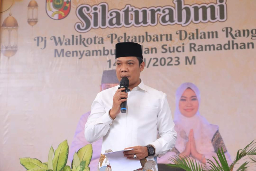 Silaturahmi dengan Tokoh Masyarakat, Pj Walikota Pekanbaru Sampaikan Program Prioritas