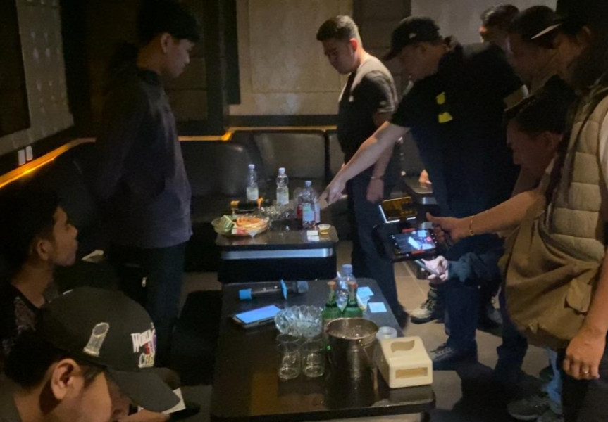 Tim Gabungan Razia Tempat Hiburan Malam di Pekanbaru Jelang Ramadan