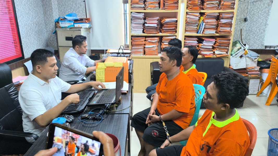Polisi Ringkus Sindikat Curanmor Lintas Provinsi di Pekanbaru