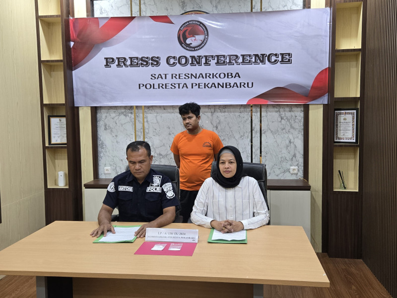Heboh! Penyelundupan Sabu ke Ruang Tahanan PN Pekanbaru Digagalkan