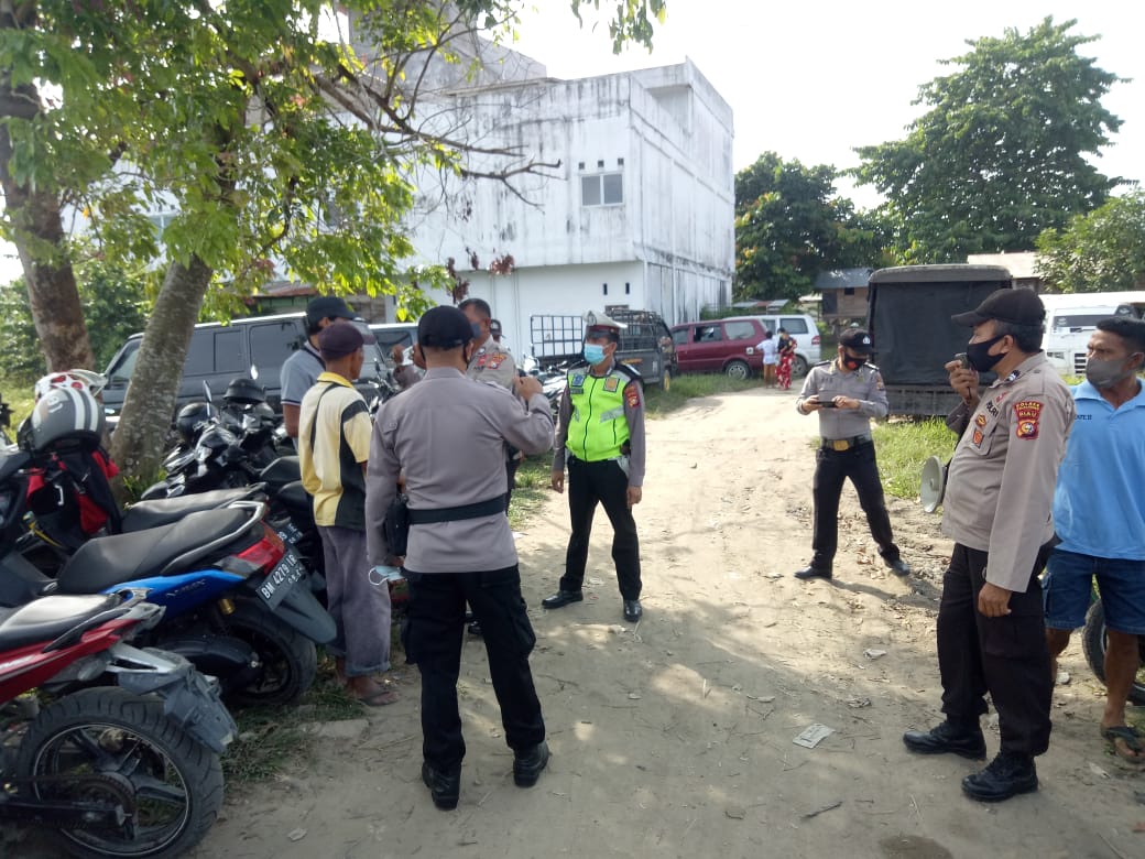 Polsek Pangkalan Kuras Gencar Lakukan Yustisi