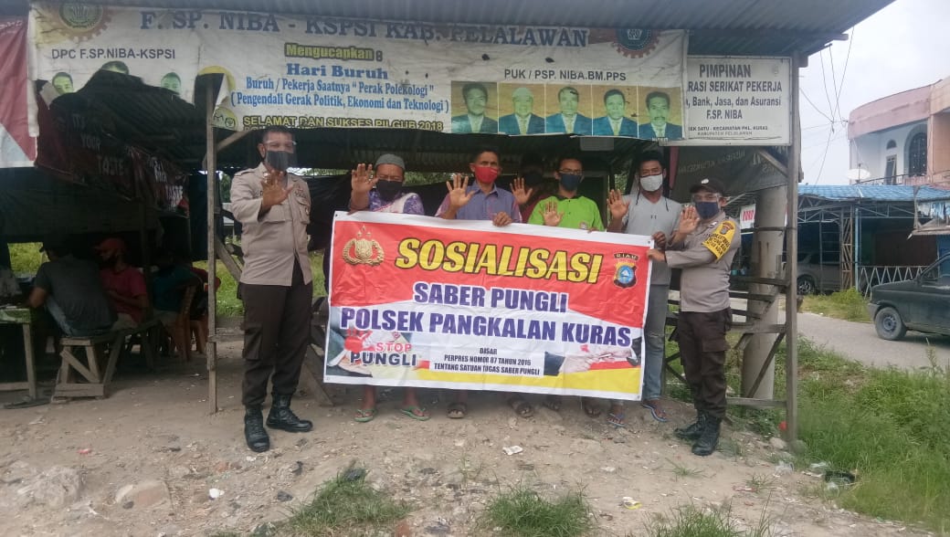 Cegah Pungli di Tubuh SPSI, Polsek Pangkalan Kuras Kembali Lakukan Sosialisasi
