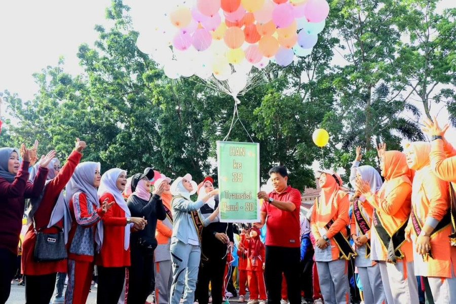 Peringatan HAN ke-39, Bunda PAUD Pekanbaru Dukung Gerakan Transisi PAUD ke SD yang Menyenangkan
