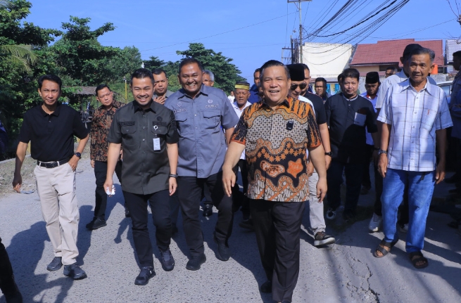 Bantu Benahi Jalan Rusak, Pj Wako Pekanbaru: Terimakasih Atas Dukungan Pemprov Riau