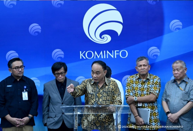 Kominfo, BI, OJK dan 11 Asosiasi Lakukan Deklarasi Berantas Judi Online