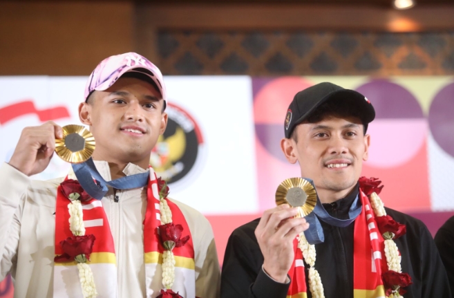 Veddriq dan Rizki Dapat Bonus Rp 6 Miliar Usai Raih Medali Emas di Olimpiade Paris