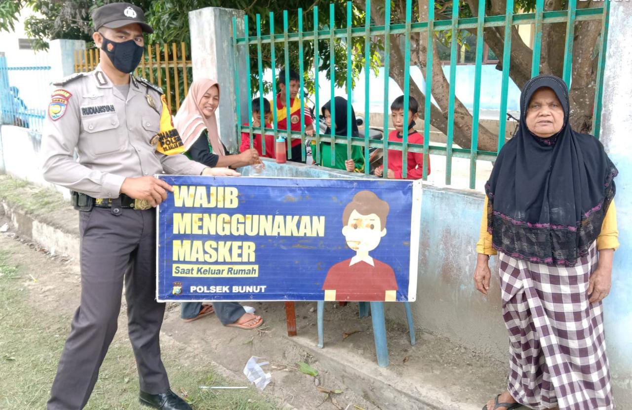 Cegah Aksi Kejahatan, Polsek Bunut Lakukan Patroli Dialogis