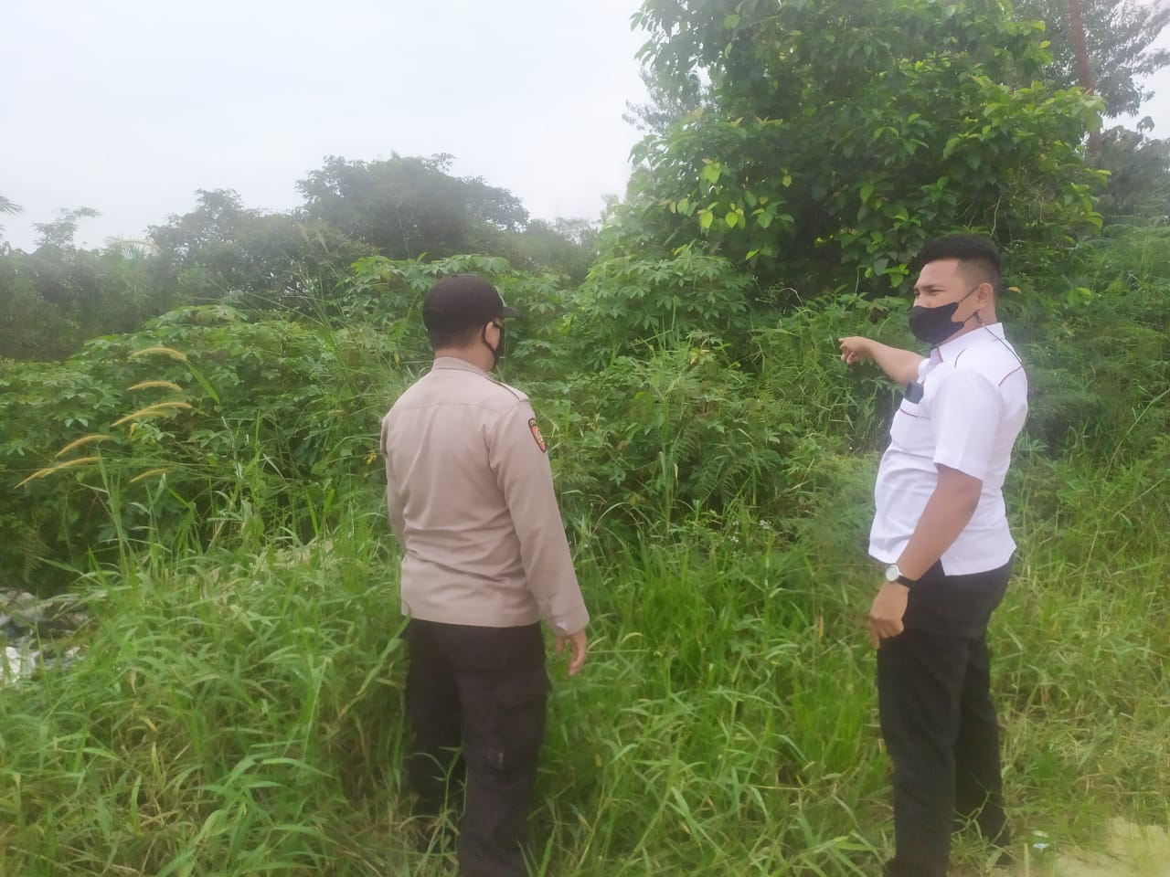 Pantau Area Rawan Karhutla, Polsek Pangkalan Kerinci Gelar Patroli