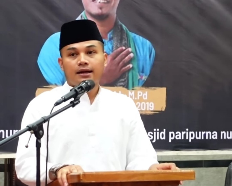 Silaturahmi dengan Masyarakat, Camat Bukit Raya Hadiri Halal Bihalal di Masjid Paripurna Nurussalam