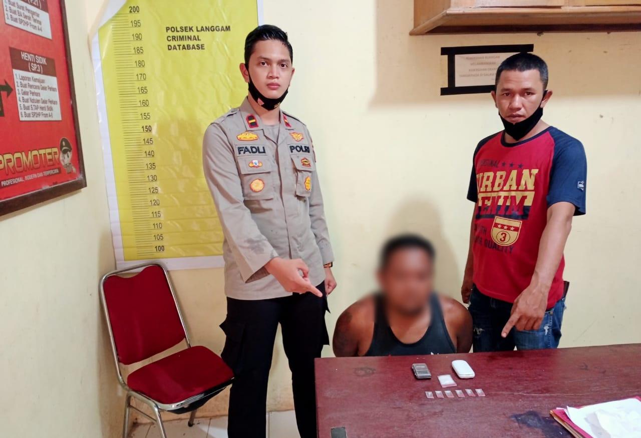 Oknum Pimpinan LSM GRANKO Digerebek Kapolsek Langgam, Sabu Paket Besar Ditemukan di Helm