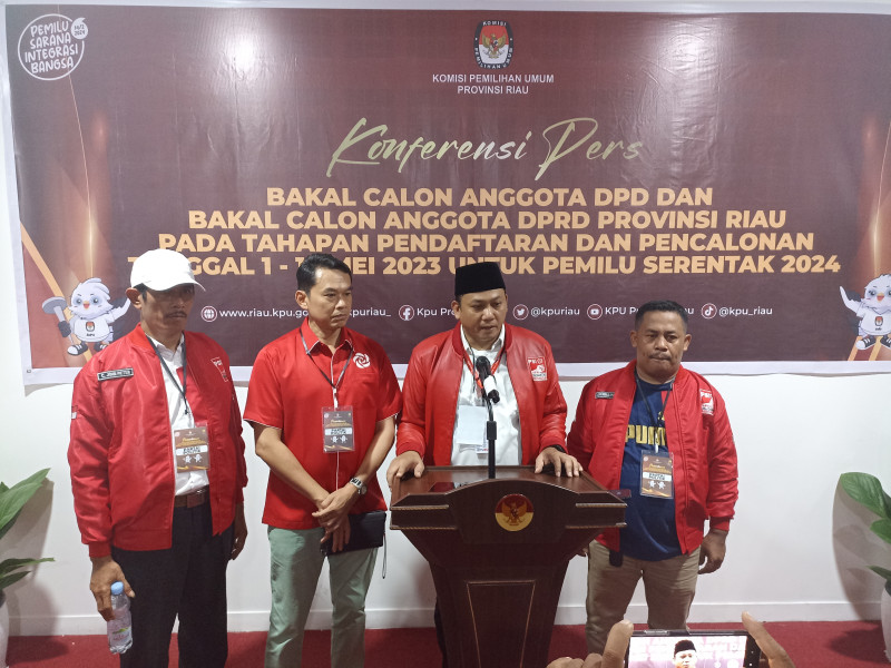 PSI Riau Resmi Daftarkan Bacaleg ke KPU, Ini Targetnya