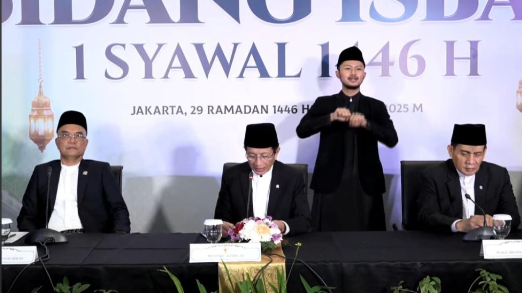 Hasil Sidang Isbat: Idulfitri 1446 H Jatuh pada 31 Maret 2025
