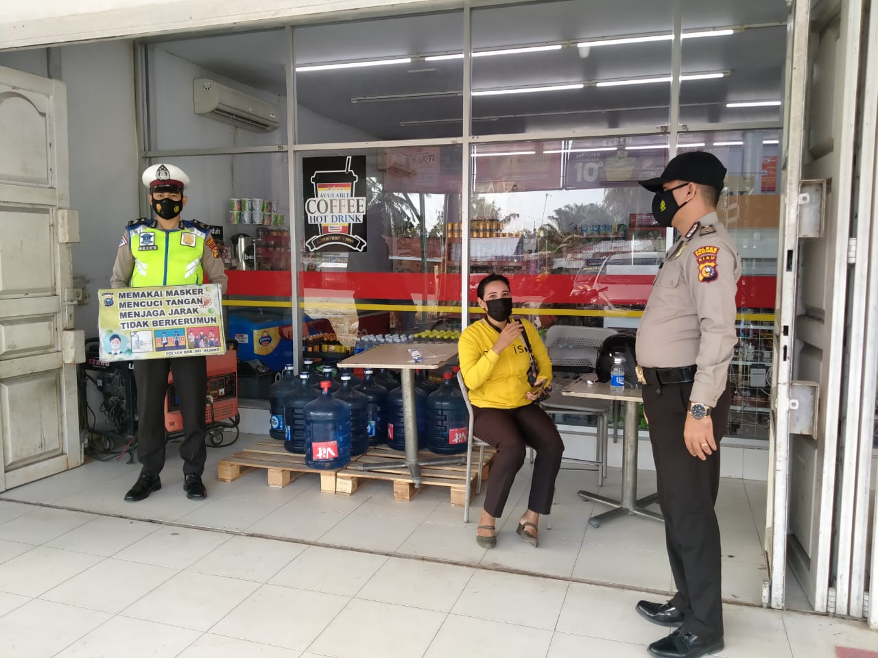 Operasi Yustisi di Bandar Sei Kijang, Ini Sanksi Pelanggar Prokes