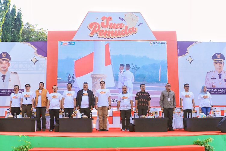 Kemeriahan Konser Sua Pemuda di Rangkaian Raker Komwil I Apeksi Diapresiasi Kepala Dispora Kota Pekanbaru
