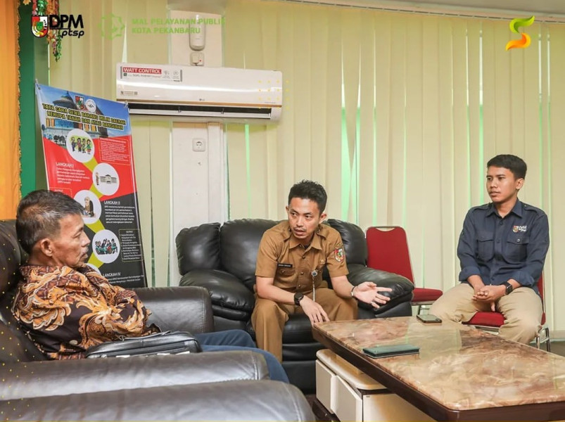 Kunjungi MPP Pekanbaru, DPMPTSP Indragiri Hilir  Koordinasi dan Konsultasi tentang Promosi Penanaman Modal