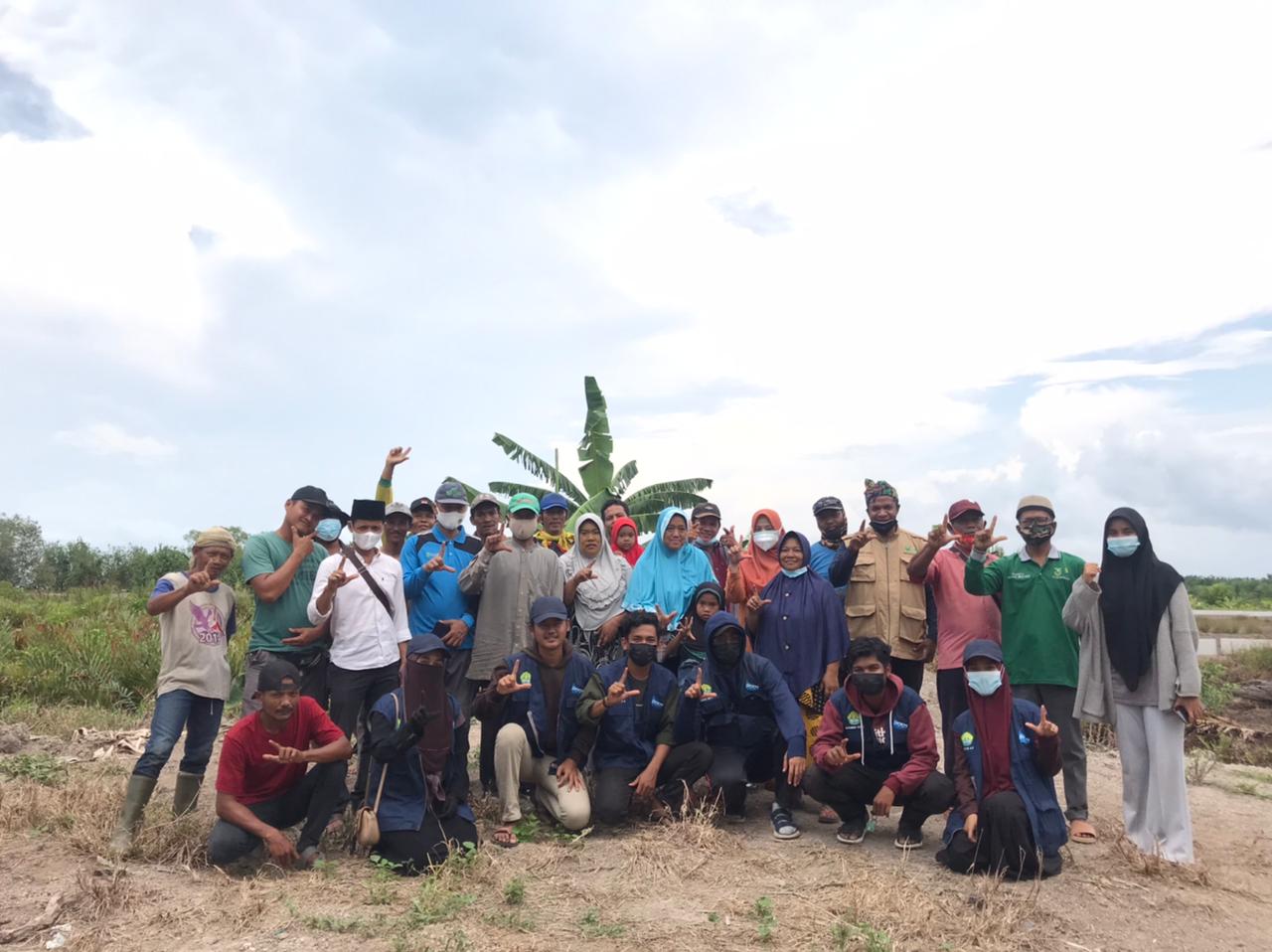 Mahasiswa Kukerta Balek Kampung Unri Kelurahan Batu Teritip Ikut Konservasi Mangrove