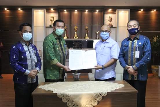 Pemko Pekanbaru Serahkan Lahan KIT dan Pengelolaan Bandar Kayangan kepada PT SPP