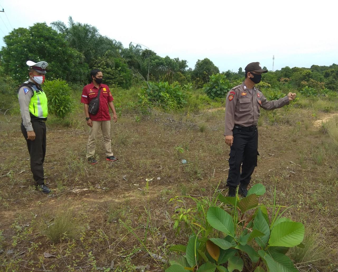 Cegah Karhutla, Polsek Pangkalan Kerinci Tingkatkan Sinergisitas