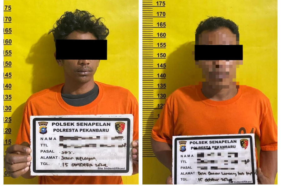 Narkoba Jadi Pemicu Aksi Jambret di Pekanbaru, Dua Pelaku Ditangkap