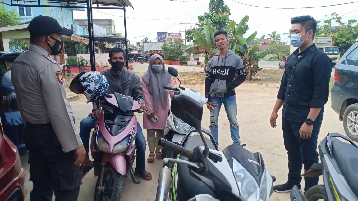 Polsek Pangkalan Lesung Melaksanakan Patroli Diologis mengantisipasi Gangguan Kantibmas dan sosialis