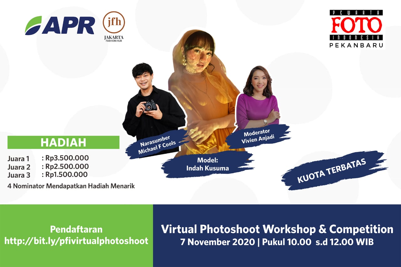 PFI Pekanbaru Taja Virtual Photoshoot Workshop & Competitione