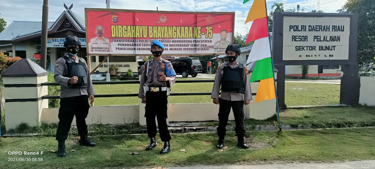Polsek Bunut Perketat Penjagaan di Mako