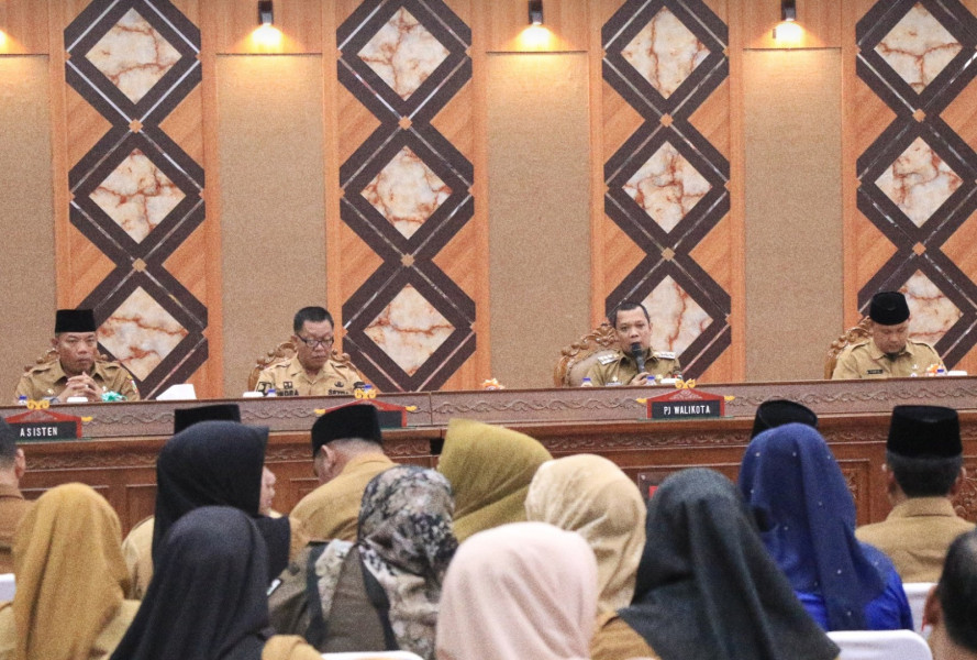 Usai Lebaran, Kepala BKPSDM Irwan Suryadi Hadiri Silaturahmi bersama Pj Walikota