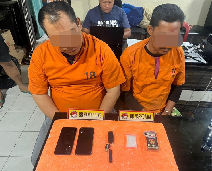 Miris! Oknum Polisi Jadi Pengedar Sabu, Diringkus di Inhil