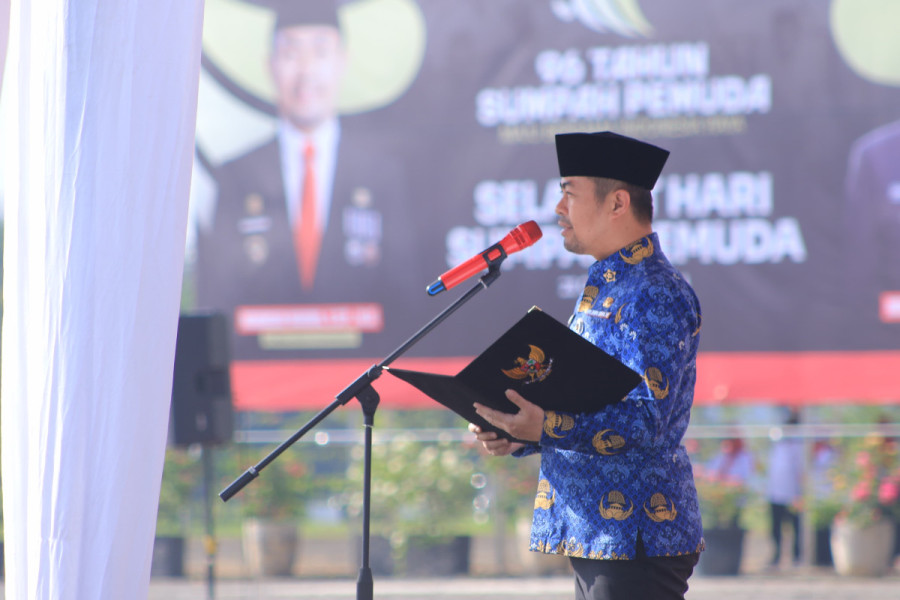 Pimpin Upacara Sumpah Pemuda, Pj Walikota Pekanbaru Ajak Pemuda Jadi Agen Perubahan