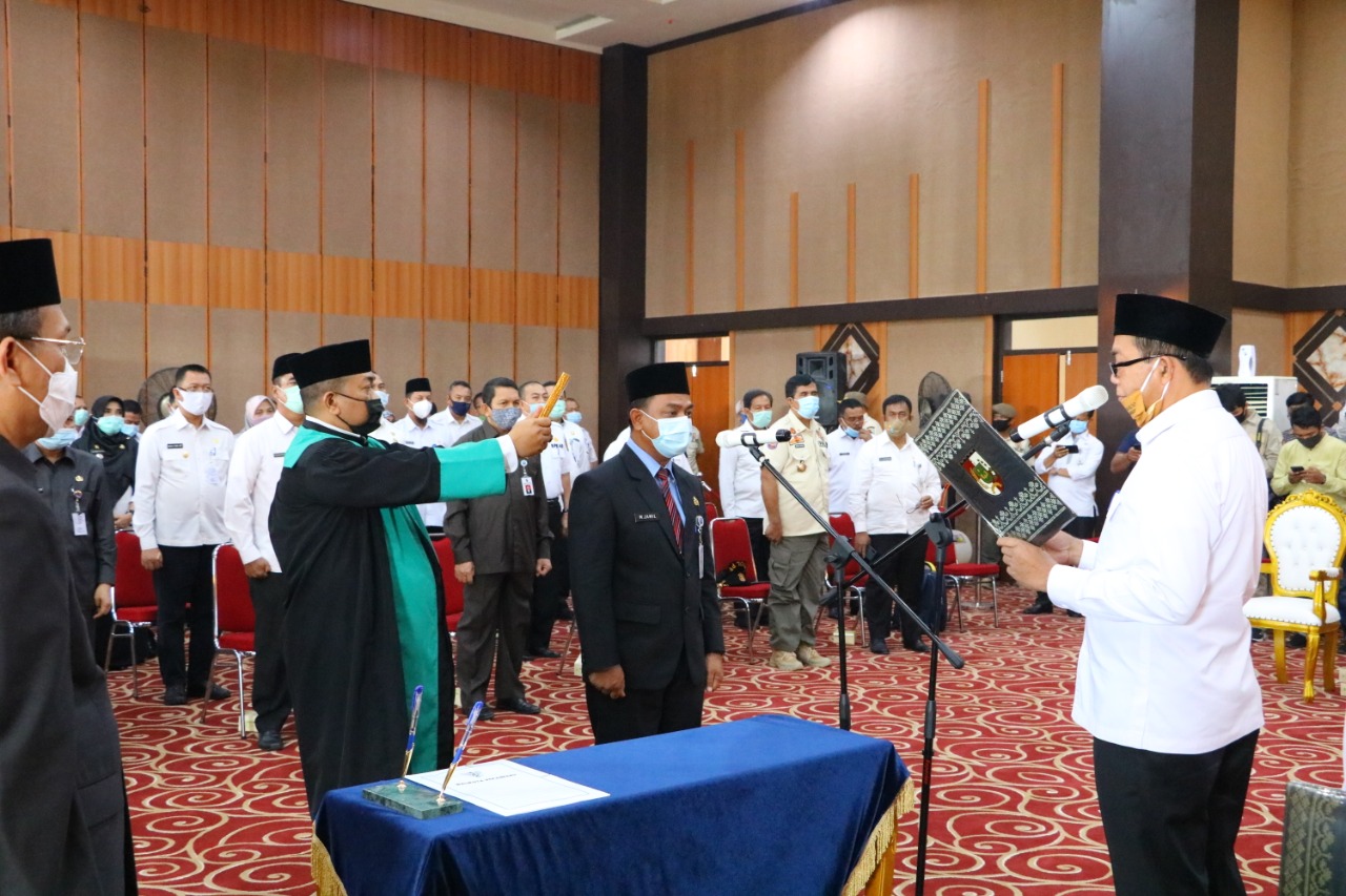 Muhammad Jamil Dilantik Jadi Penjabat Sekda Pekanbaru, Ini Pesan Walikota