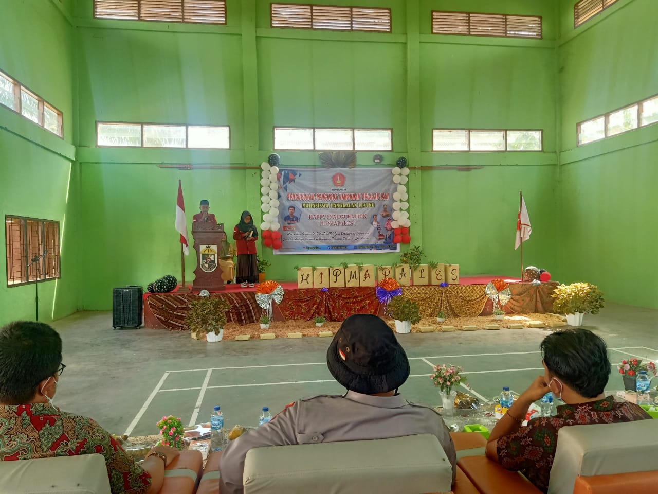 Polsek Pangkalan Lesung Hadiri Kegiatan Pengukuhan Ketua dan Pengurus Hipmapales