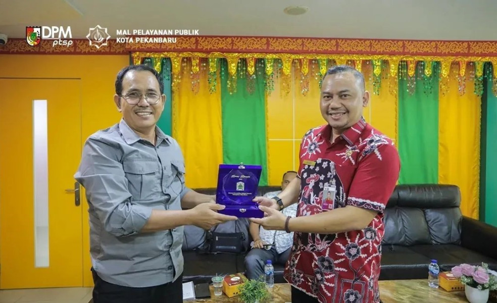Konsultasi Layanan Perizinan, DPRD Nias Utara Sambangi DPMPTSP Kota Pekanbaru