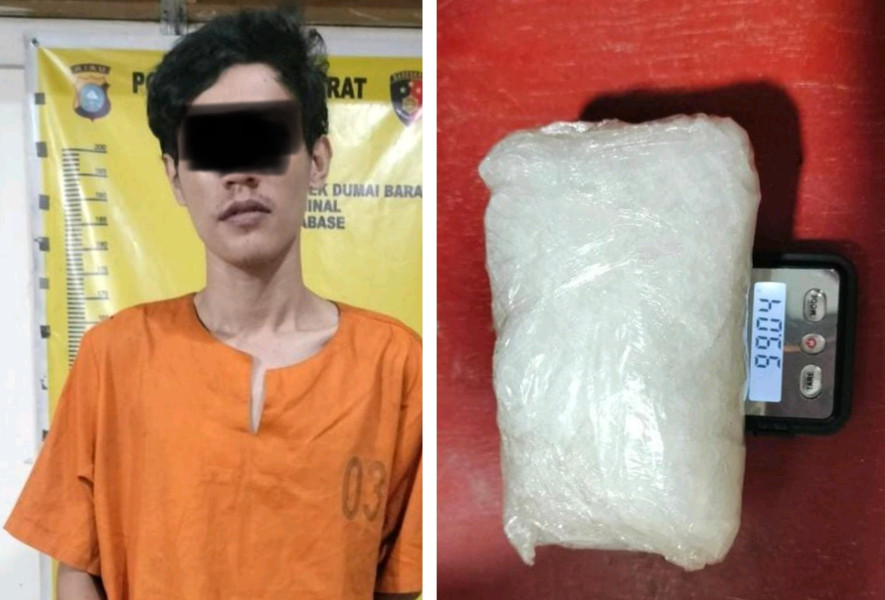 99 Gram Sabu Berhasil Diamankan, Polisi Bongkar Jaringan Narkoba di Dumai