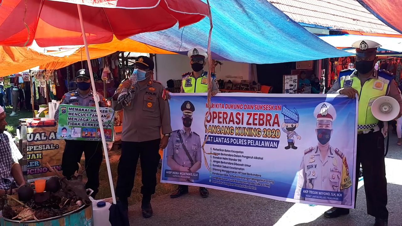 Kapolsek Bandar Sei Kijang Sosialisasi Pelaksanaan Operasi Zebra Lancang Kuning 2020