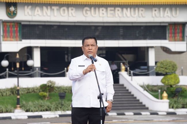 Apel Perdana, Pj Gubri Ingatkan Pejabat Jangan Nongkrong di Kedai Kopi Saat Jam Kerja