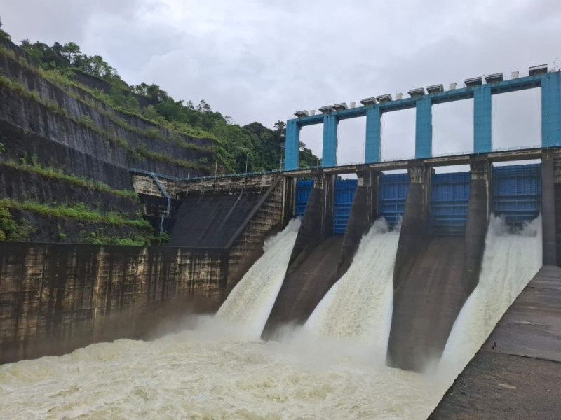 PLTA Koto Panjang Tutup Seluruh Pintu Pelimpah, Sungai Kampar Diprediksi Surut